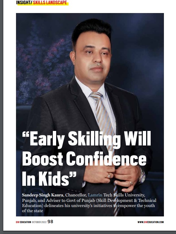 Early Skilling will boost confidence in Kids